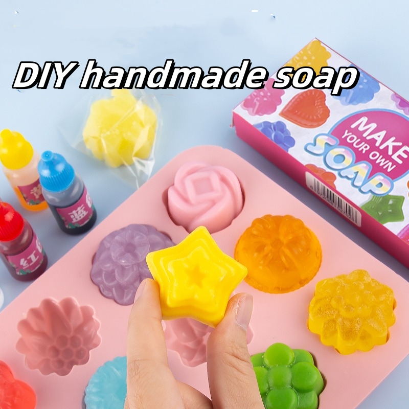 Soap Making Kit For Beginners - DIY handgemachte Seife Kristall Seife Pflanze