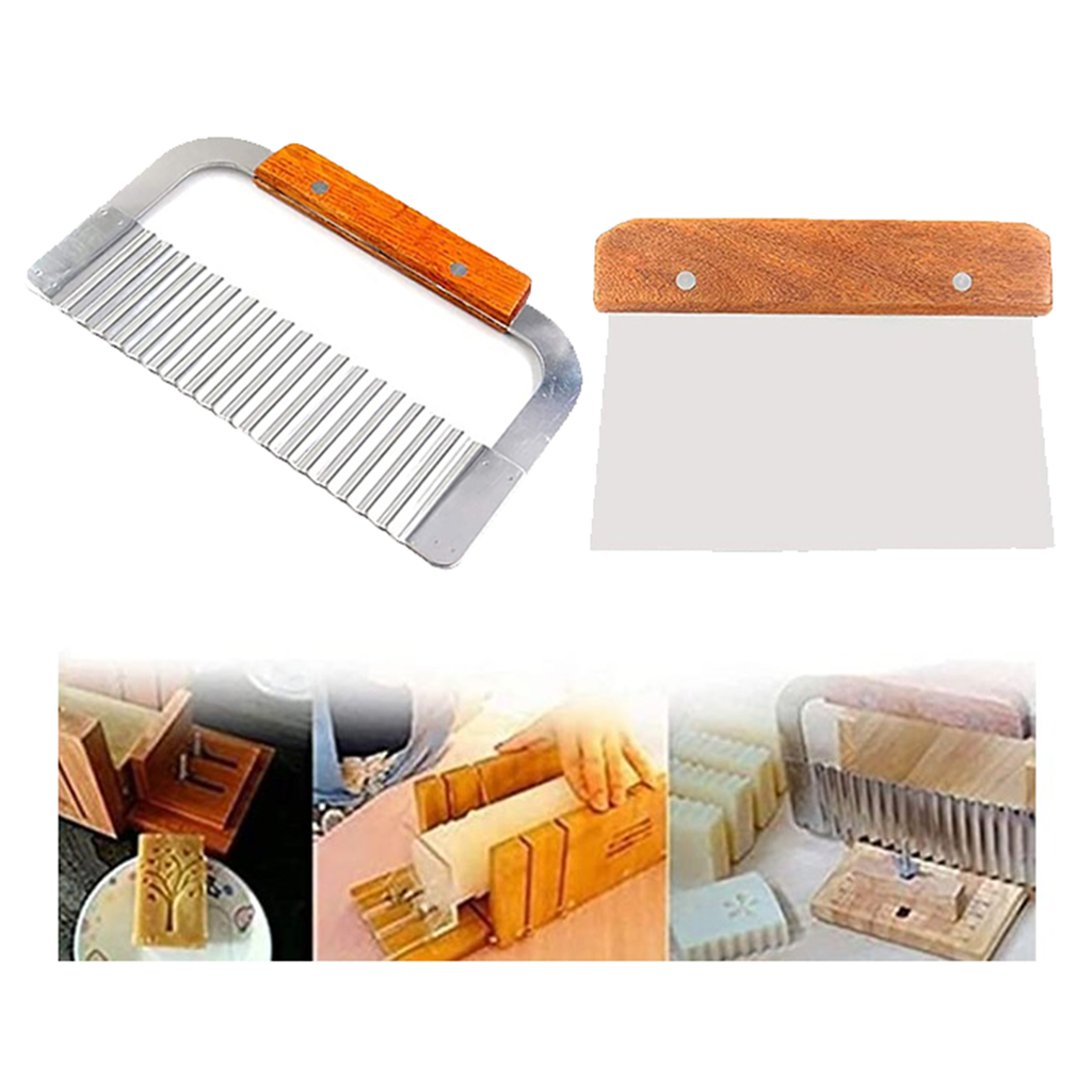 2er-Pack gewellter und gerader – Soap Making Kit For Beginners Bewertung und Preis